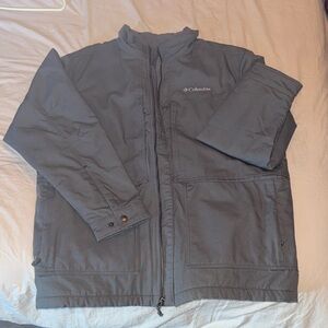 Columbia Men's Charcoal Gray Winter Coat Jacket